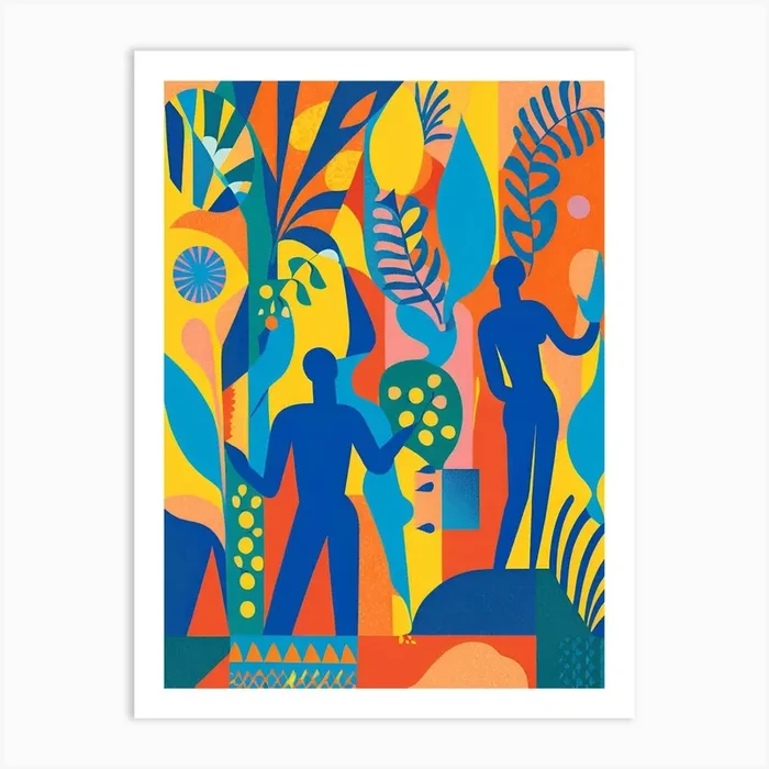 Tropical Garden Art Print by Henri Matisse Style Prints