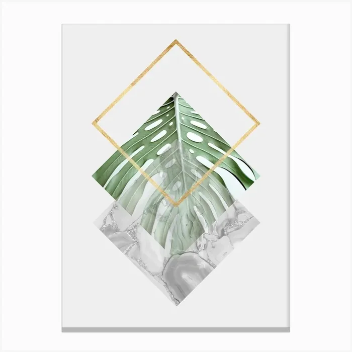 Tropical geometry 5 Canvas Print by Vitor Costa