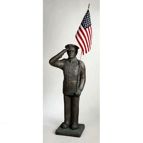 U.S. Armed Forces – Air Force Cement Military Statue 41.25 ” H