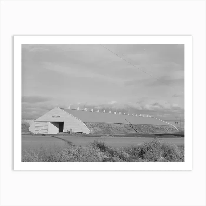 Untitled Photo, Possibly Related To Klamath County, Oregon, Potato Cellar By Russell Lee Art Print by Fy! Classic Art Prints and Posters