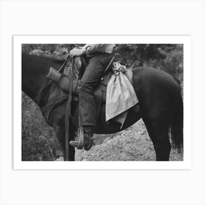 Untitled Photo, Possibly Related To Sheepherder On His Horse, Ouray County, Colorado By Russell Lee Art Print by Fy! Classic Art Prints and Posters