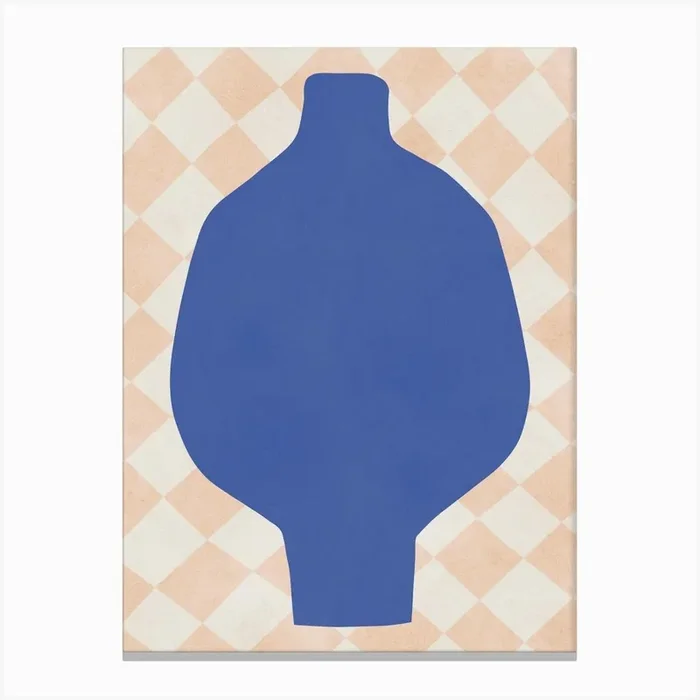 Vase watercolor 1 Canvas Print by ArtDecor