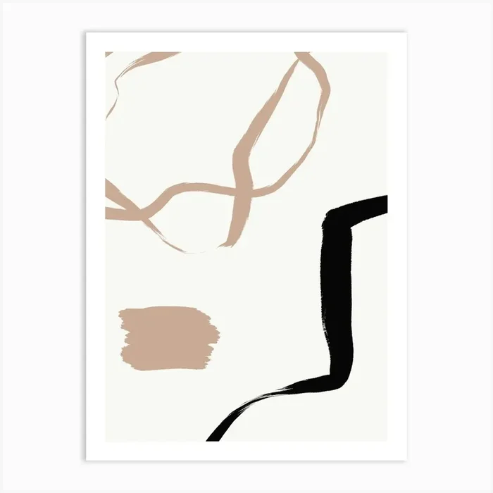 Vie Simple No 14 Art Print by Treechild