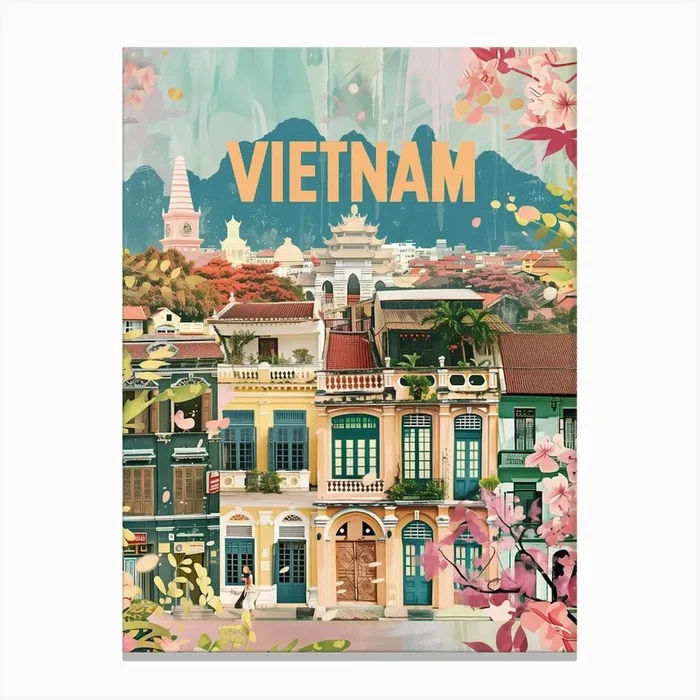 Vietnam Canvas PrintAB by Art Boutique