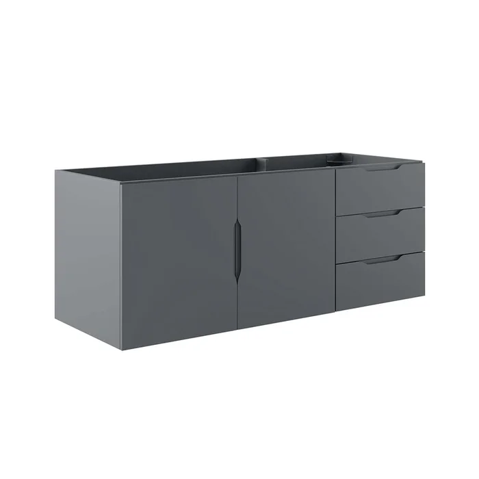 Vitality 48 ” Double or Single Sink Compatible (Not Included) Bathroom Vanity Cabinet