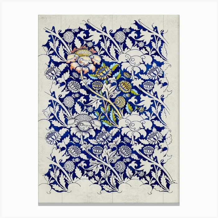 Watercolour, William Morris Canvas Print by Fy! Classic Art Prints and Posters