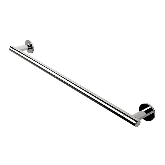 Waterworks Decibel 24 ” Metal Towel Bar in Matte Nickel