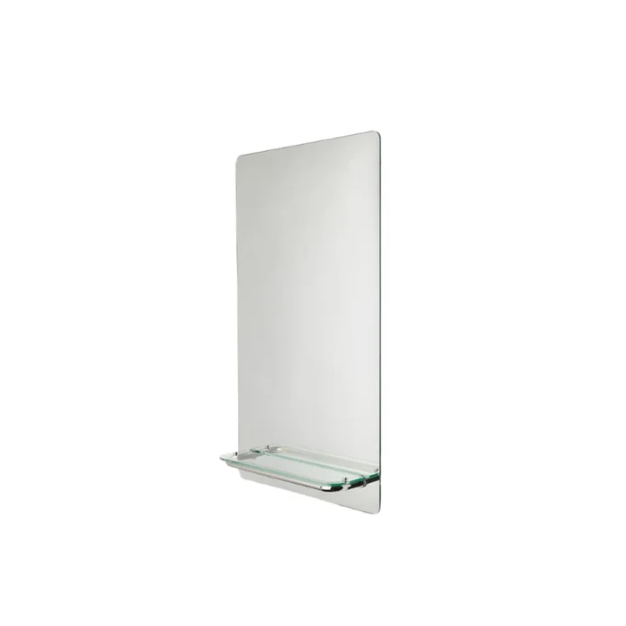 Waterworks Flyte Wall Mounted Rectangular Mirror 36 ” x 22 ” x 5 1/8 ” in Dark Brass