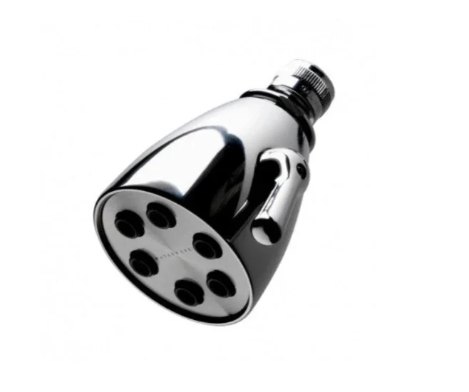 Waterworks Universal 2 3/4 ” Shower Head with Adjustable Spray in Dark Nickel