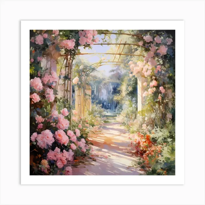 Whispers of Opulence 1 Art Print by Quantum Vivid Digital Art