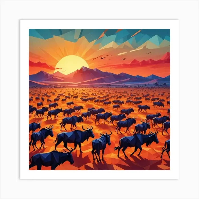 Wild Art 241 Art Print by WildCanvas