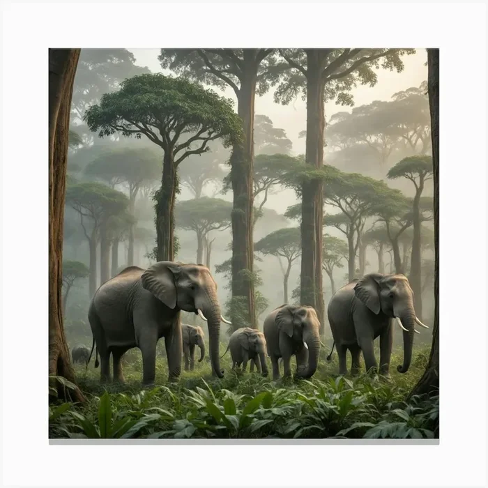Wild Art 36 Canvas Print by WildCanvas