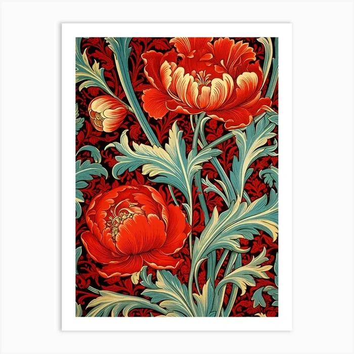William Morris 7 Art PrintS by Shadesigns