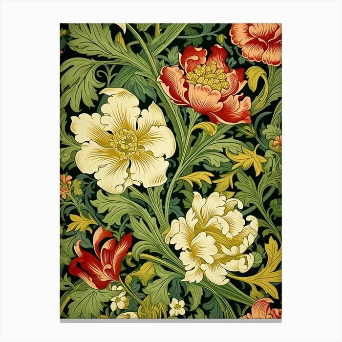 William Morris Wallpaper 66 Canvas PrintS by Shadesigns