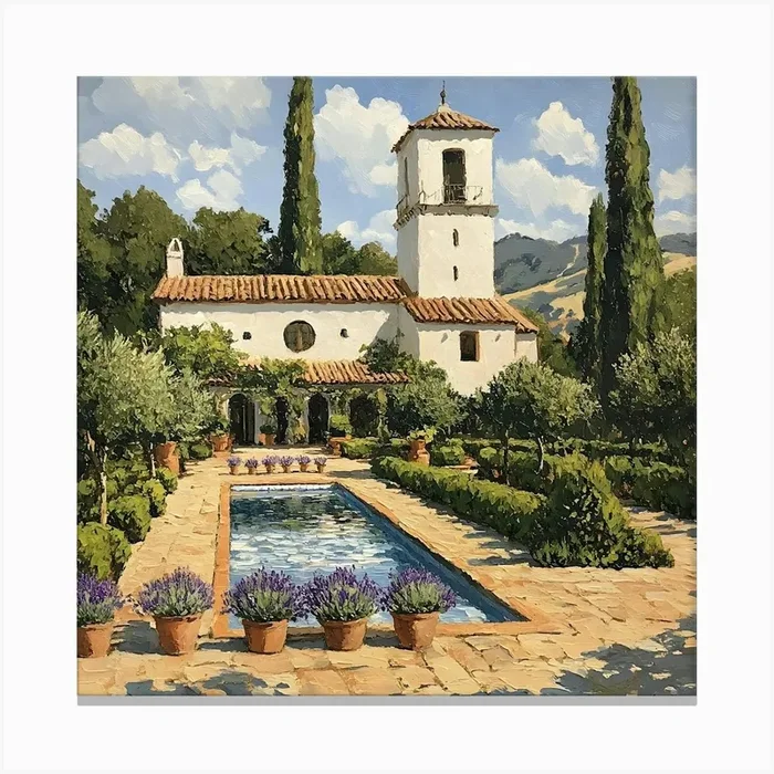 Winery 8 Canvas PrintSC by S.K. Coghlan