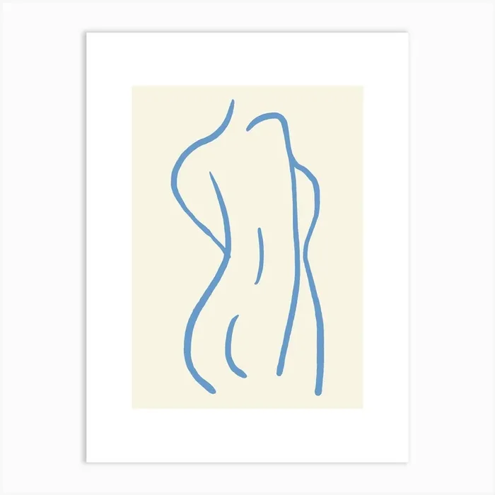 Woman’S Body 6 Art Print by elfy art