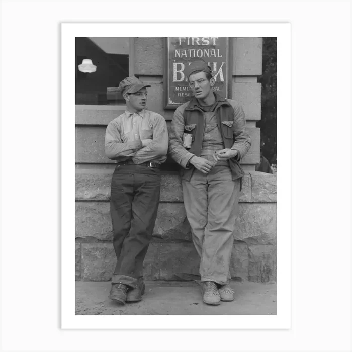 Workmen At Umatilla Ordnance Depot In Town, Hermiston, Oregon By Russell Lee Art Print by Fy! Classic Art Prints and Posters
