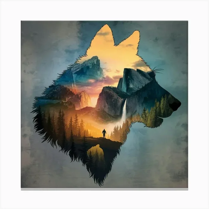 Yosemite Canvas PrintBB by Bazar balalile
