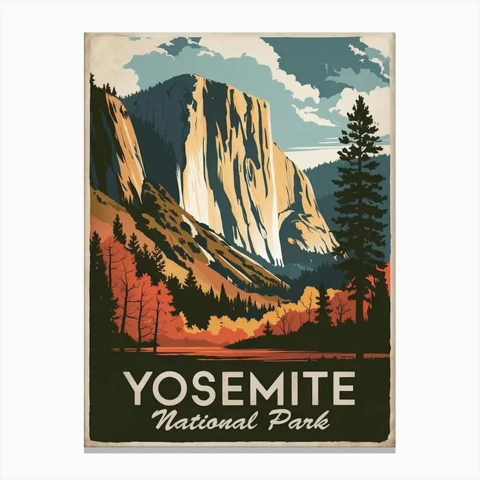 Yosemite National Park 2 Canvas Print by Mihir Mojumdar