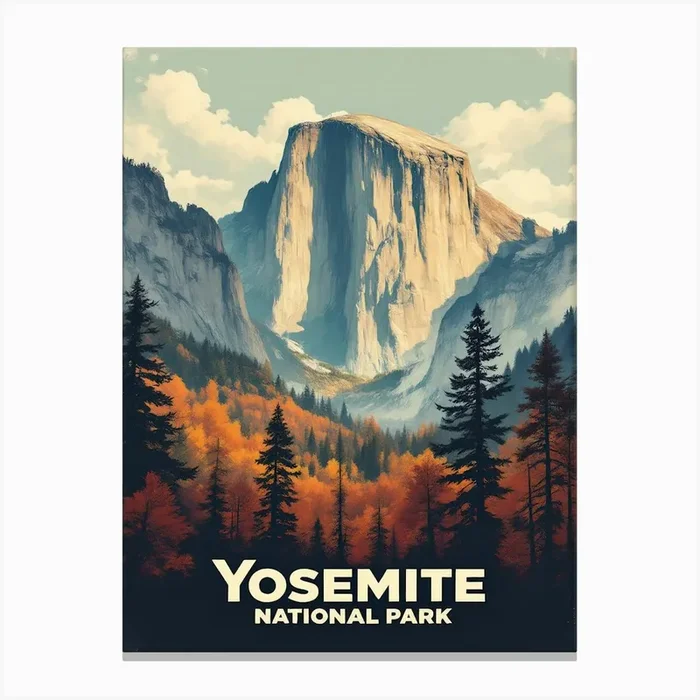 Yosemite National Park 9 Canvas Print by Mihir Mojumdar