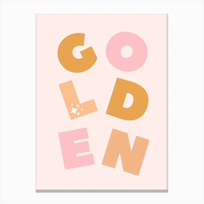 YOU’RE SO GOLDEN Canvas Print by September23rd