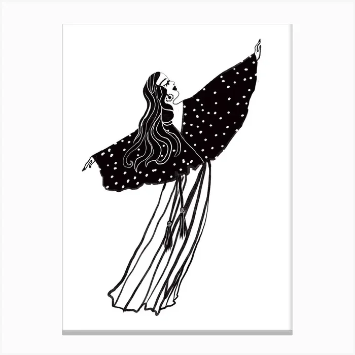Young And Free Canvas Print by Natalie Born